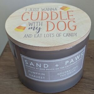 Sand + Paws Pumpkin Harvest 12 oz scented candle